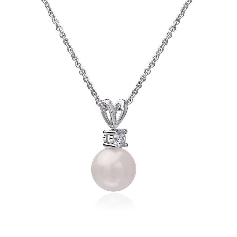 The Pearl & Diamond Pendant