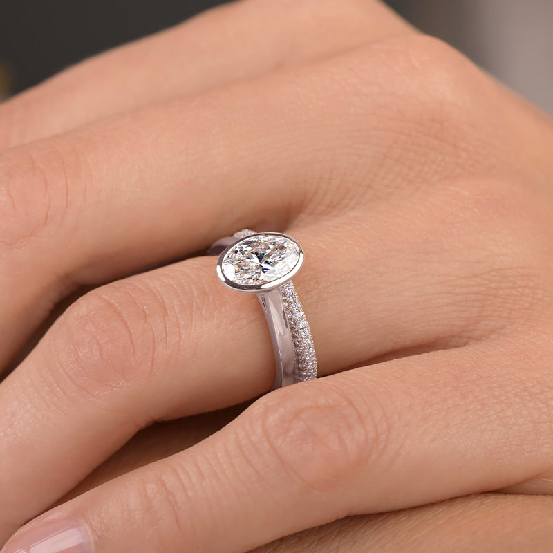 The Oval Bezel Cathedral