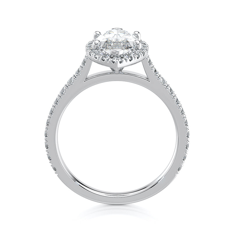The Marquise Accent Halo