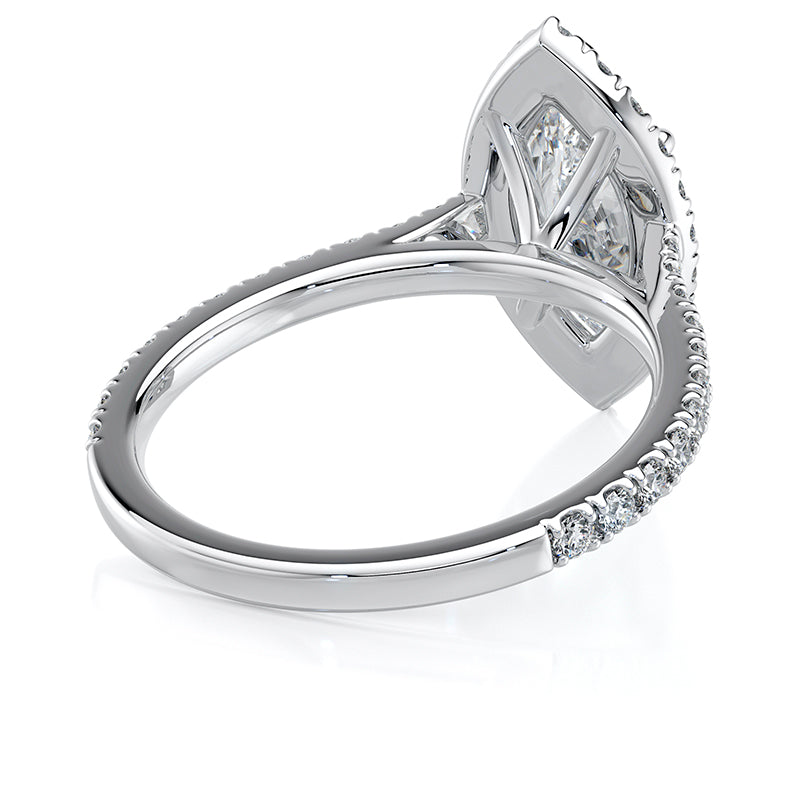 The Marquise Accent Halo