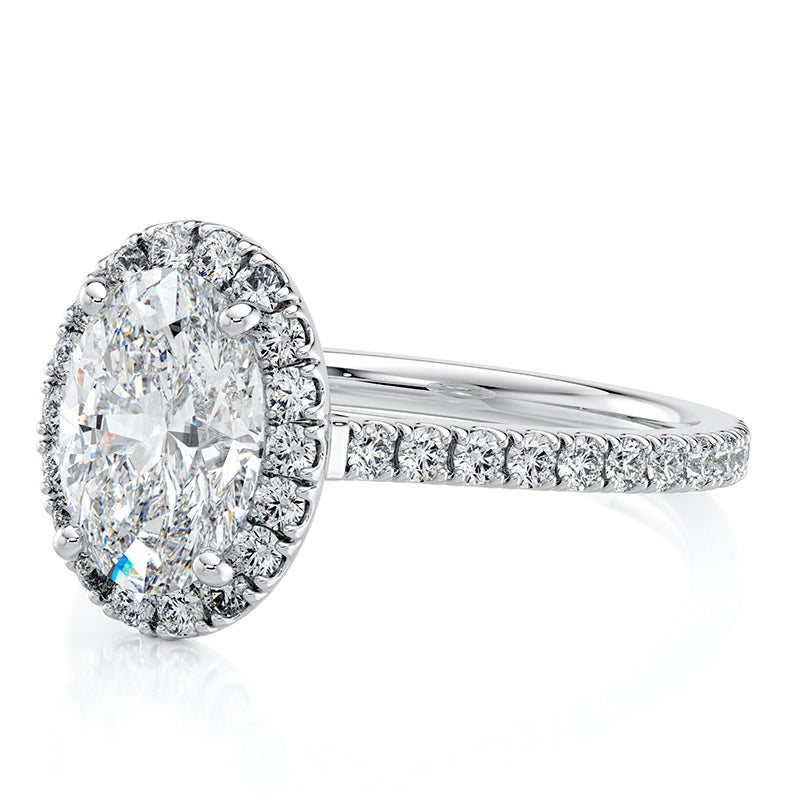 The Oval Accent Halo