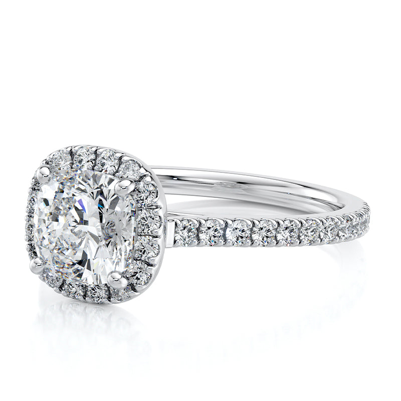 The Cushion Accent Halo