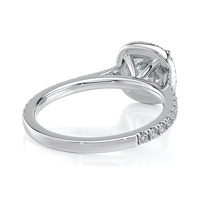 The Cushion Accent Halo