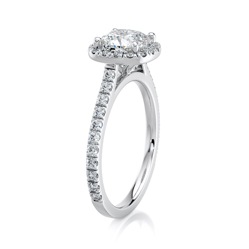 The Cushion Accent Halo