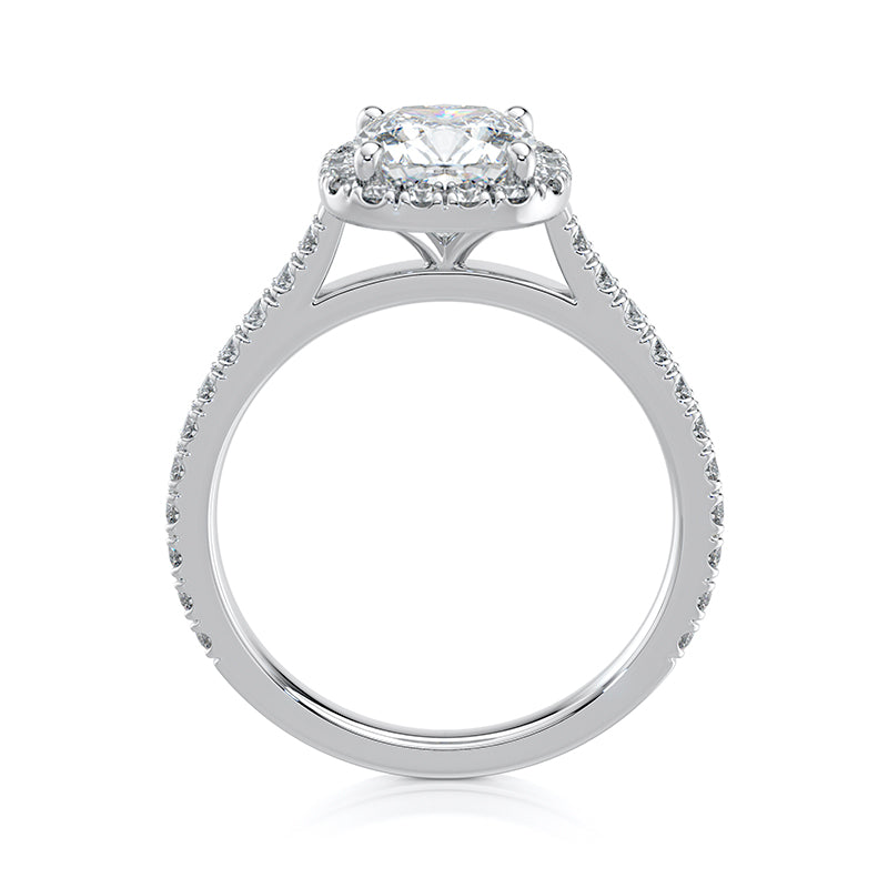 The Cushion Accent Halo