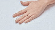 Gently wrap the string around the base of your finger.