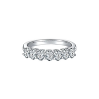 Silver ring with diamond accents on a white background BY MASTAANI DIAMONDS