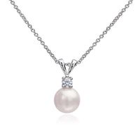 The Pearl & Diamond Pendant