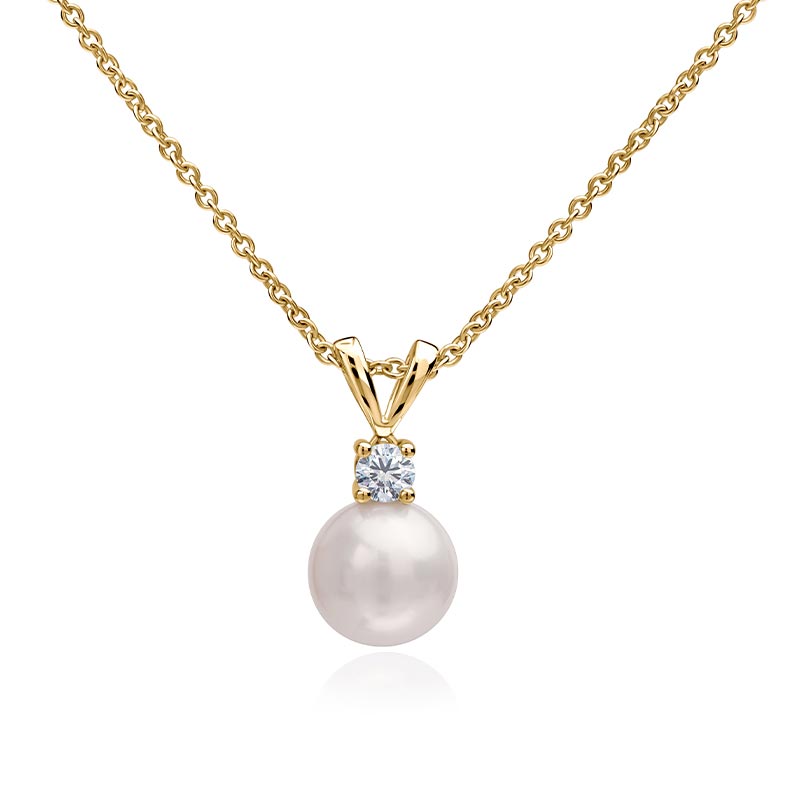 The Pearl & Diamond Pendant