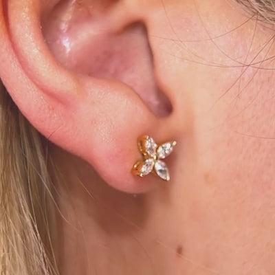 The Marquise Primrose Studs