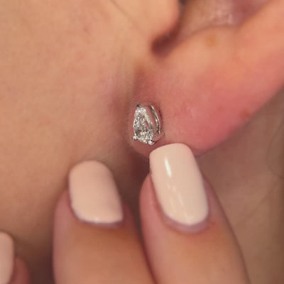The Pear Basket Studs