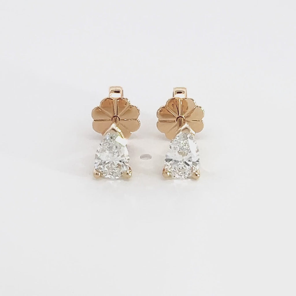 The Pear Basket Studs