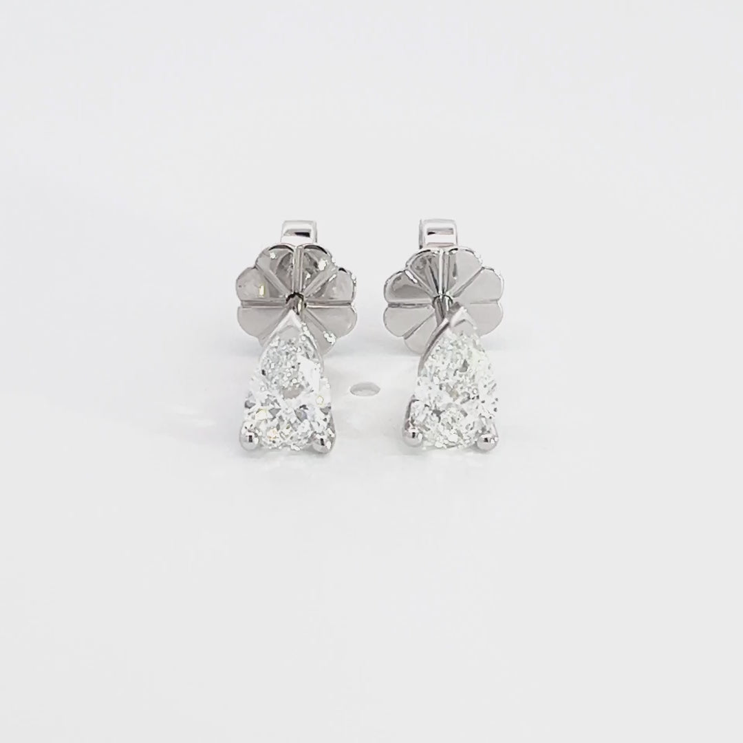The Pear Basket Studs