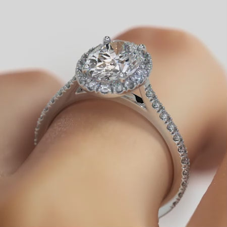 The Oval Accent Halo
