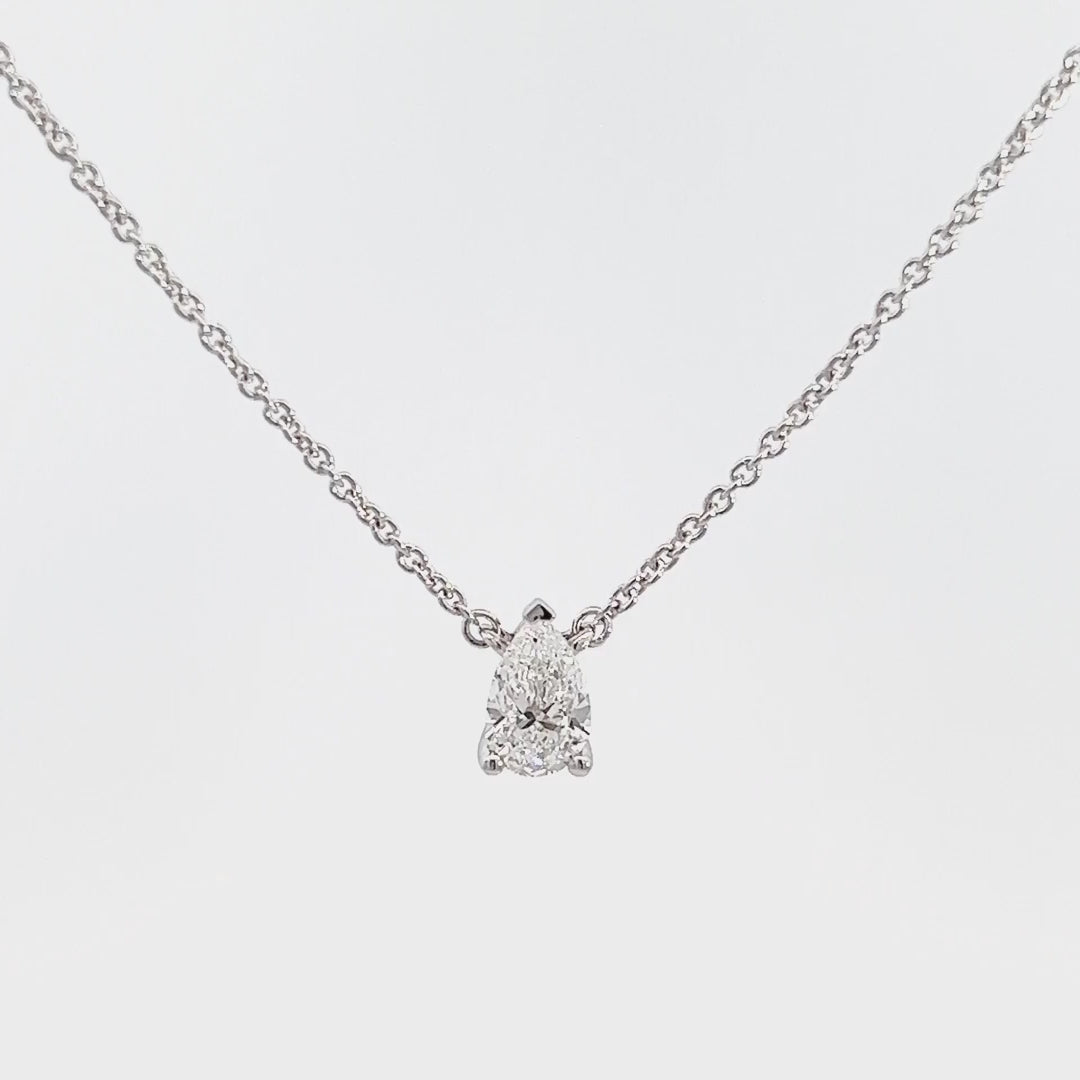 The Pear Prong Pendant