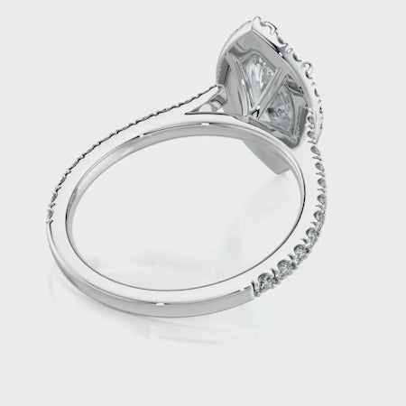 The Marquise Accent Halo