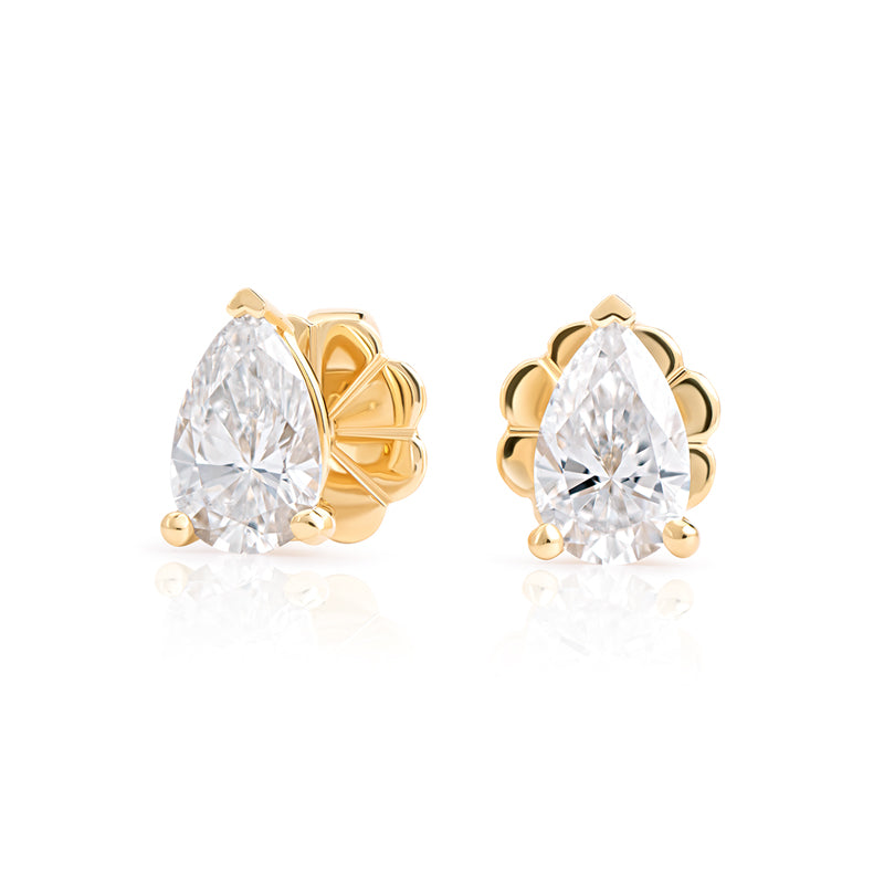 The Pear Basket Studs